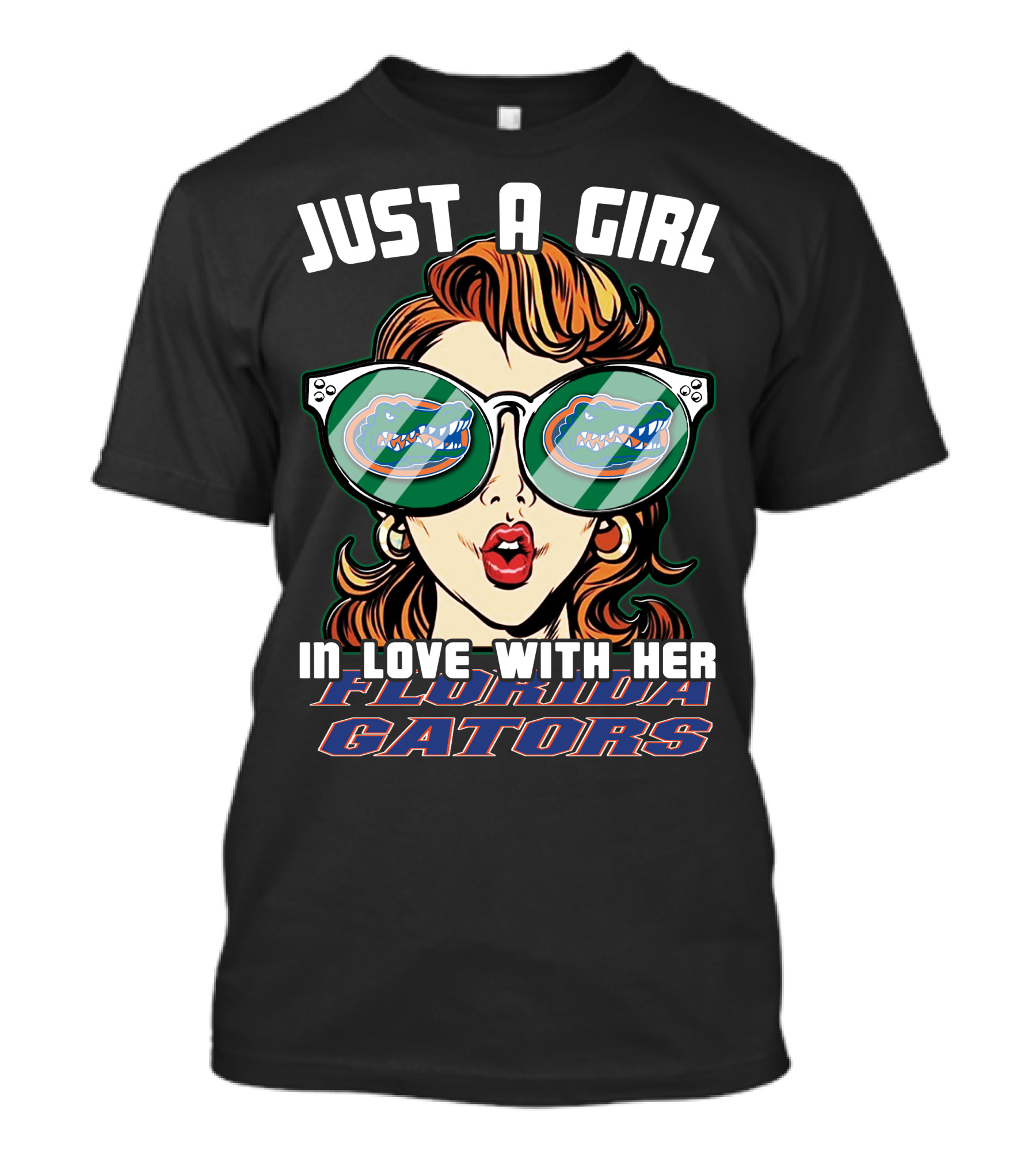 Just A Girl IN Love With Her Florida Gators T-Shirt