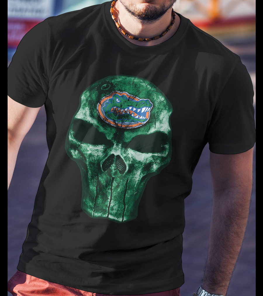 Skull Florida Gators T-Shirt
