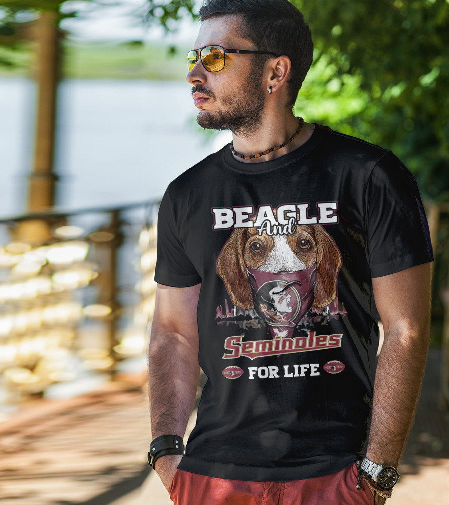 Beagle And Seminoles For Life T-Shirt