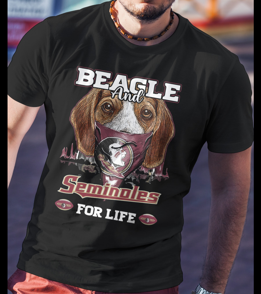 Beagle And Seminoles For Life T-Shirt