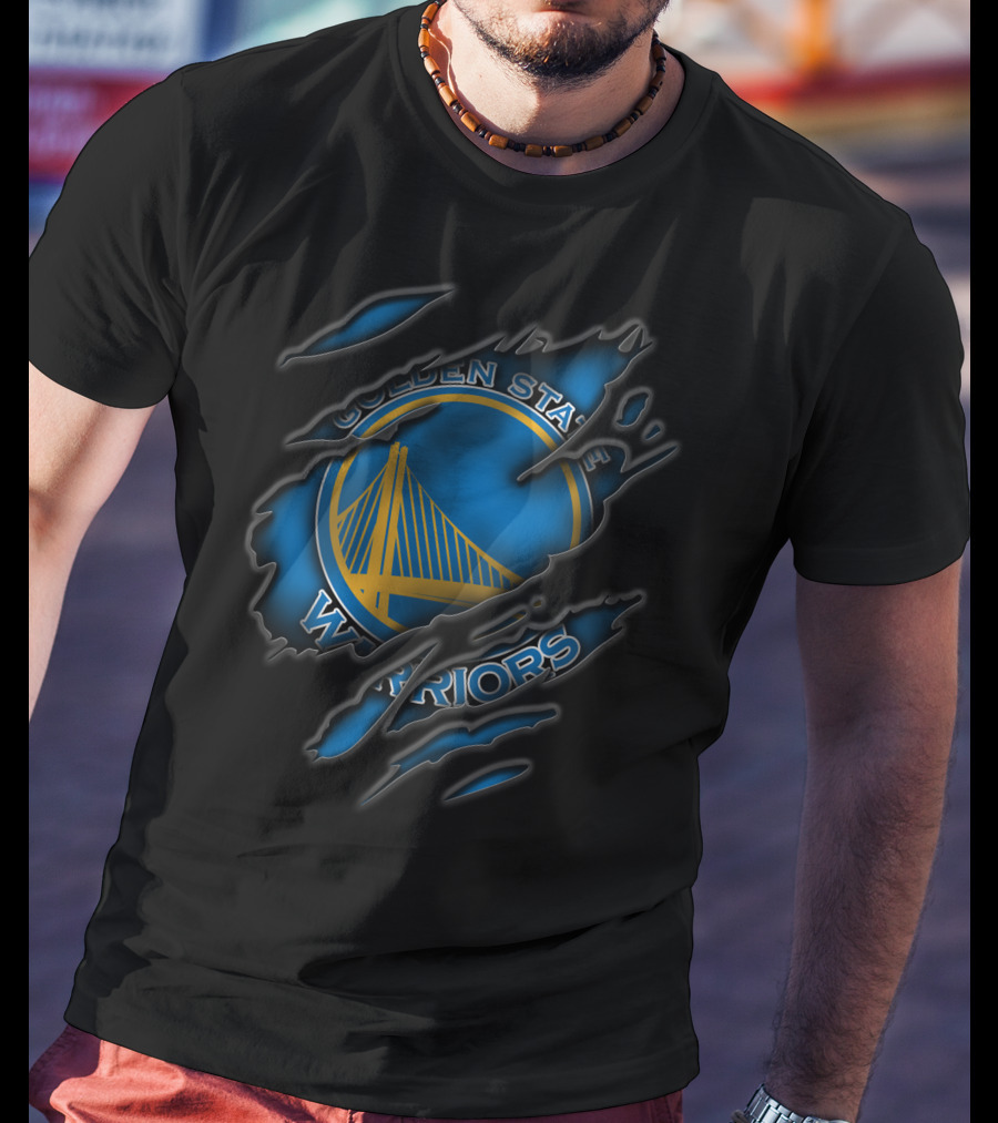 Golden State Warriors Torn T-Shirt