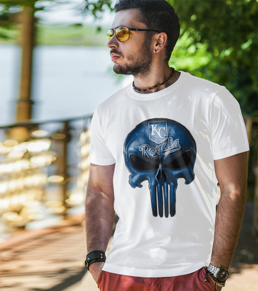 KC Royals Skull T-Shirt