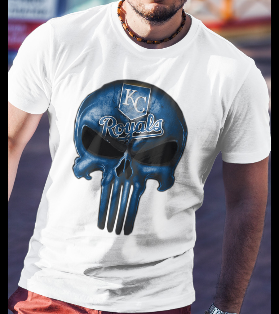 KC Royals Skull T-Shirt