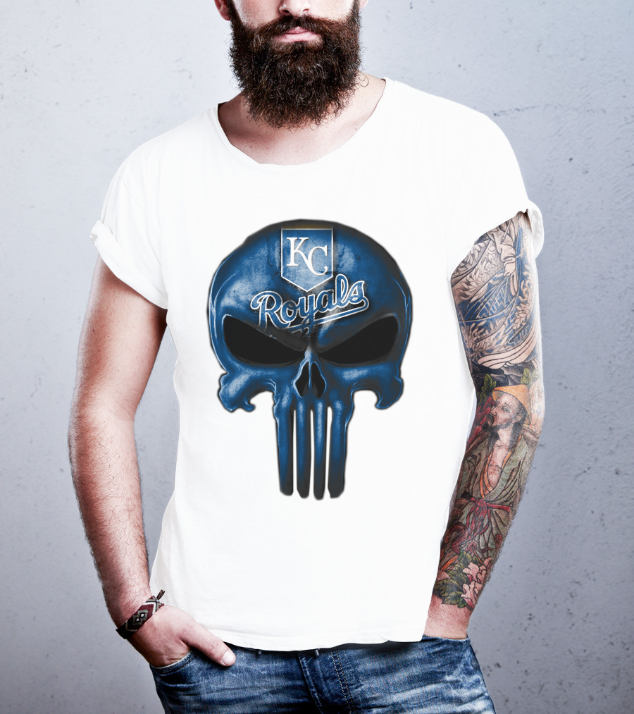 KC Royals Skull T-Shirt