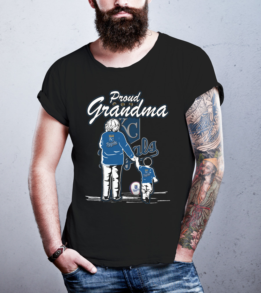 Proud Grandma Kansas City Royals KC Royals T-Shirt