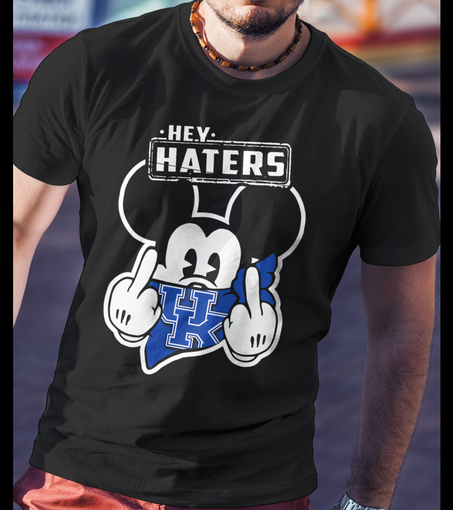 Hey Haters Mick Kentucky Wildcats T-Shirt