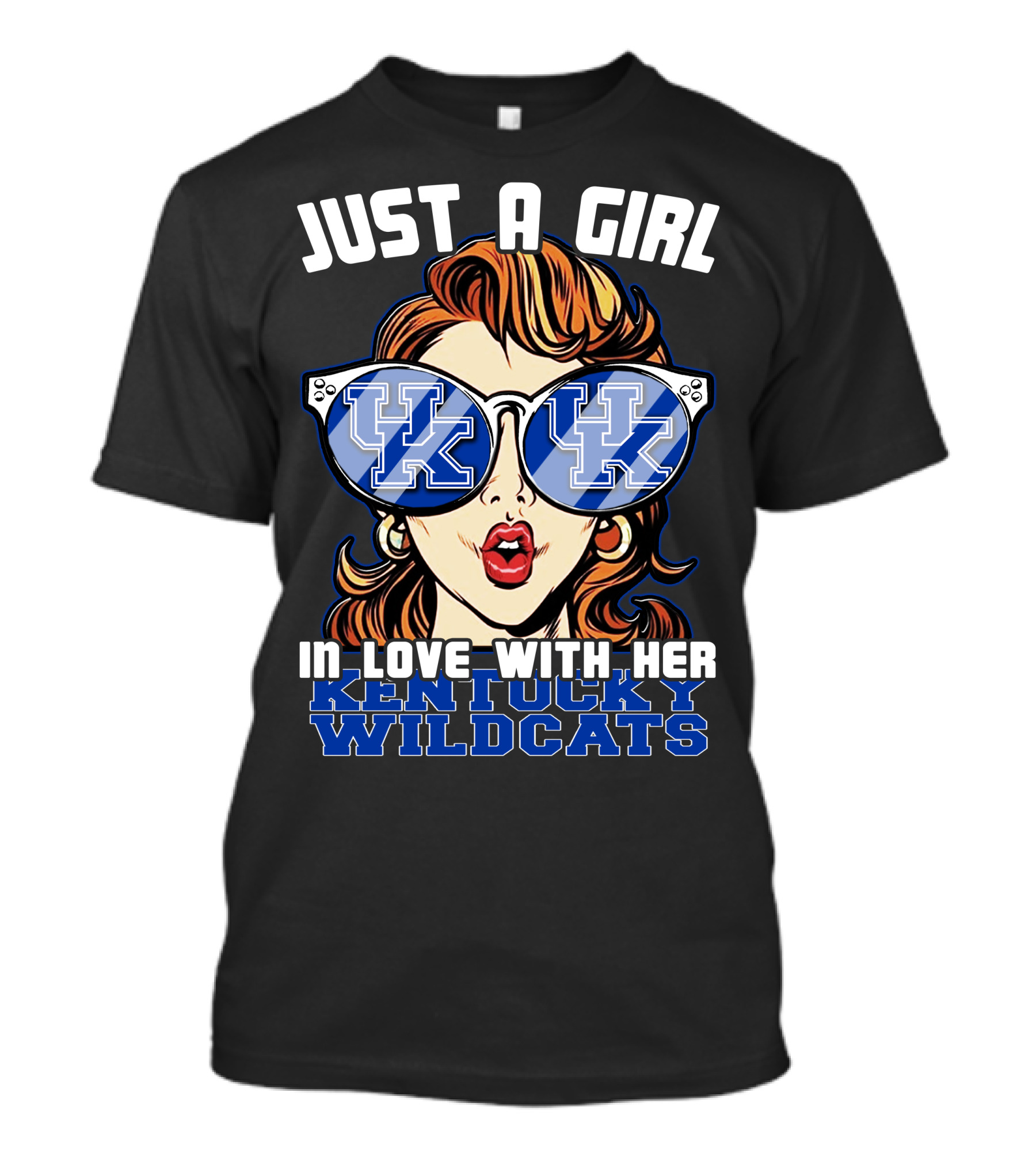 Just A Girl IN Love With Her Kentucky Wildcats T-Shirt