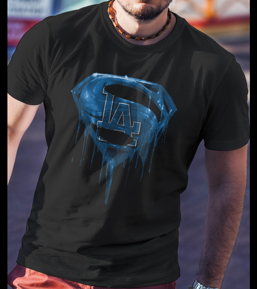 Superman Los Angeles Dodgers T-Shirt