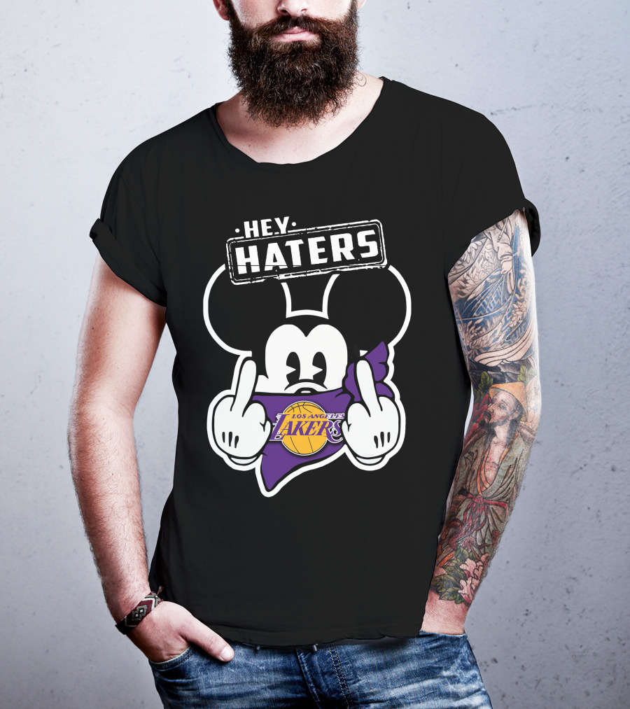 Hey Haters Los Angeles Lakers Mick T-Shirt
