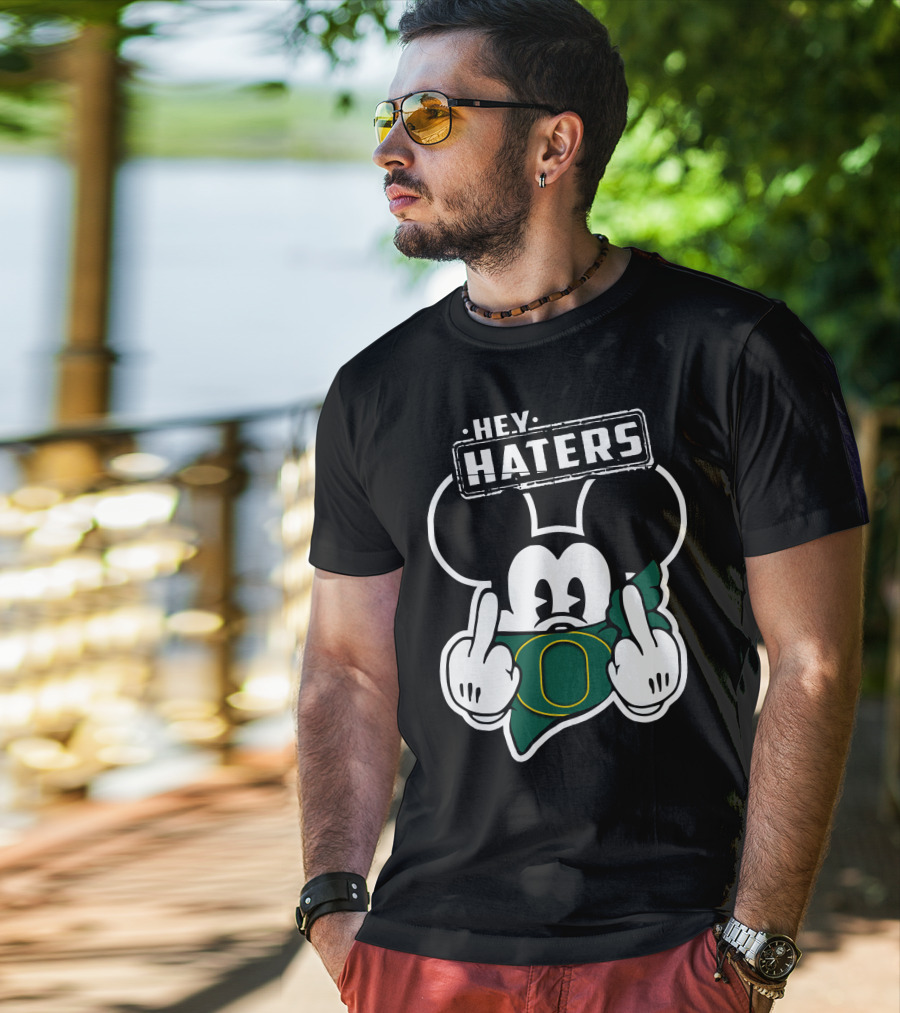 Hey Haters Mick Oregon Ducks T-Shirt