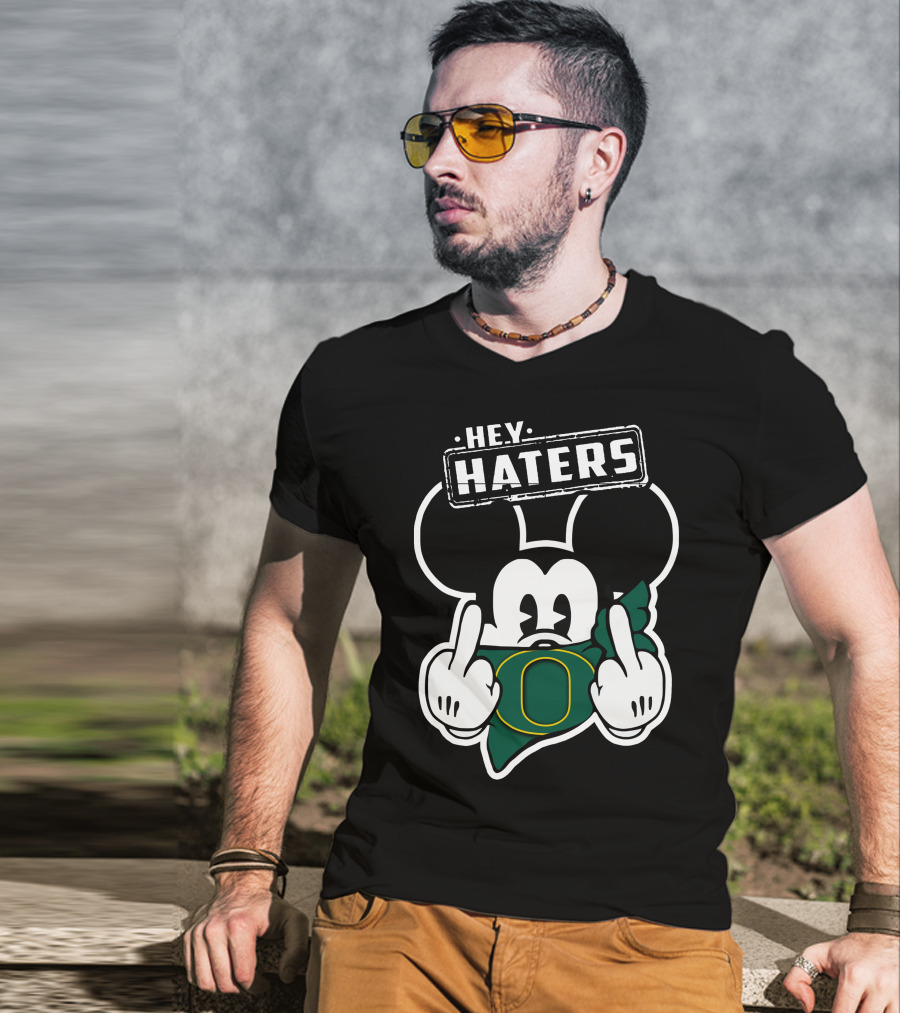 Hey Haters Mick Oregon Ducks T-Shirt