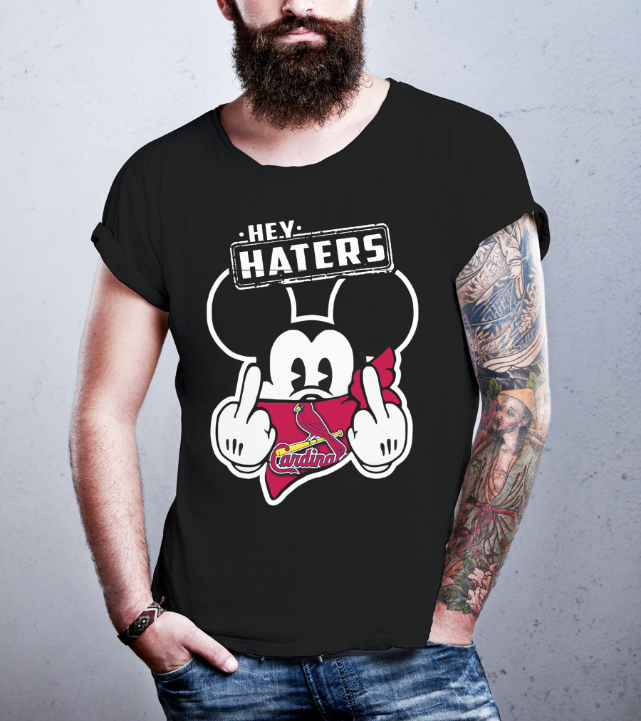 Hey Haters Mick St. Louis Cardinals T-Shirt