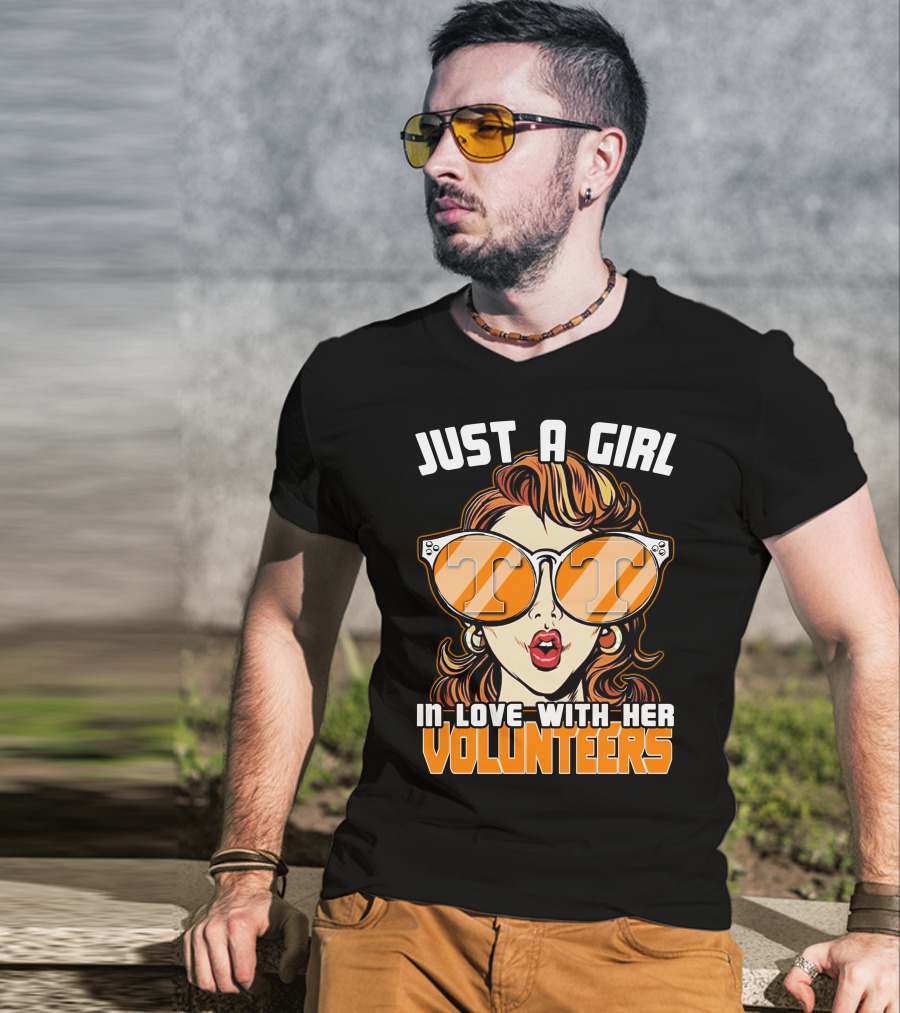Just A Girl IN Love With Her Tennessee Volunteers T-Shirt