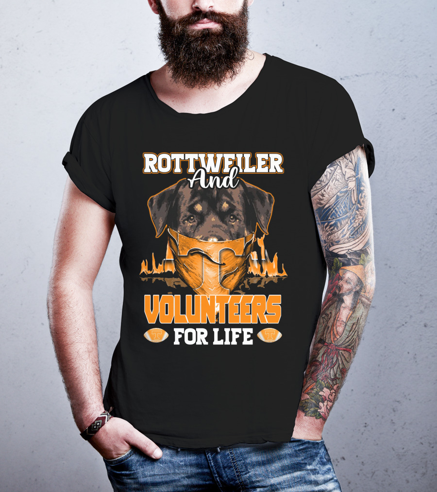 Rottweiler And Volunteers For Life Tennessee T-Shirt
