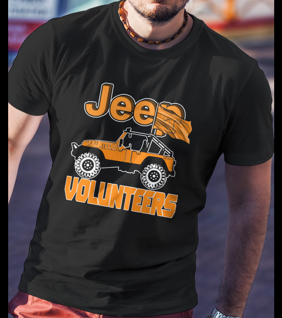 Jeep Tennessee Volunteers Off-Road Team Spirit T-Shirt