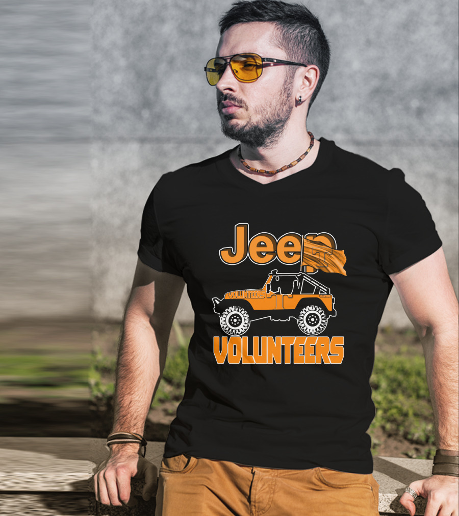 Jeep Tennessee Volunteers Off-Road Team Spirit T-Shirt