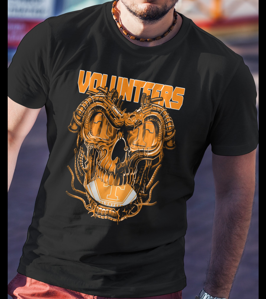 Volunteers Dragonskull Tennessee Football T-Shirt