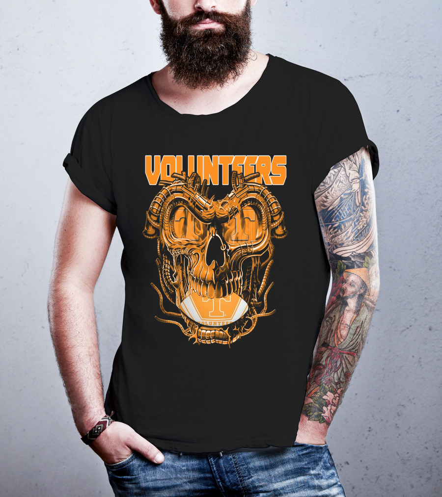 Volunteers Dragonskull Tennessee Football T-Shirt