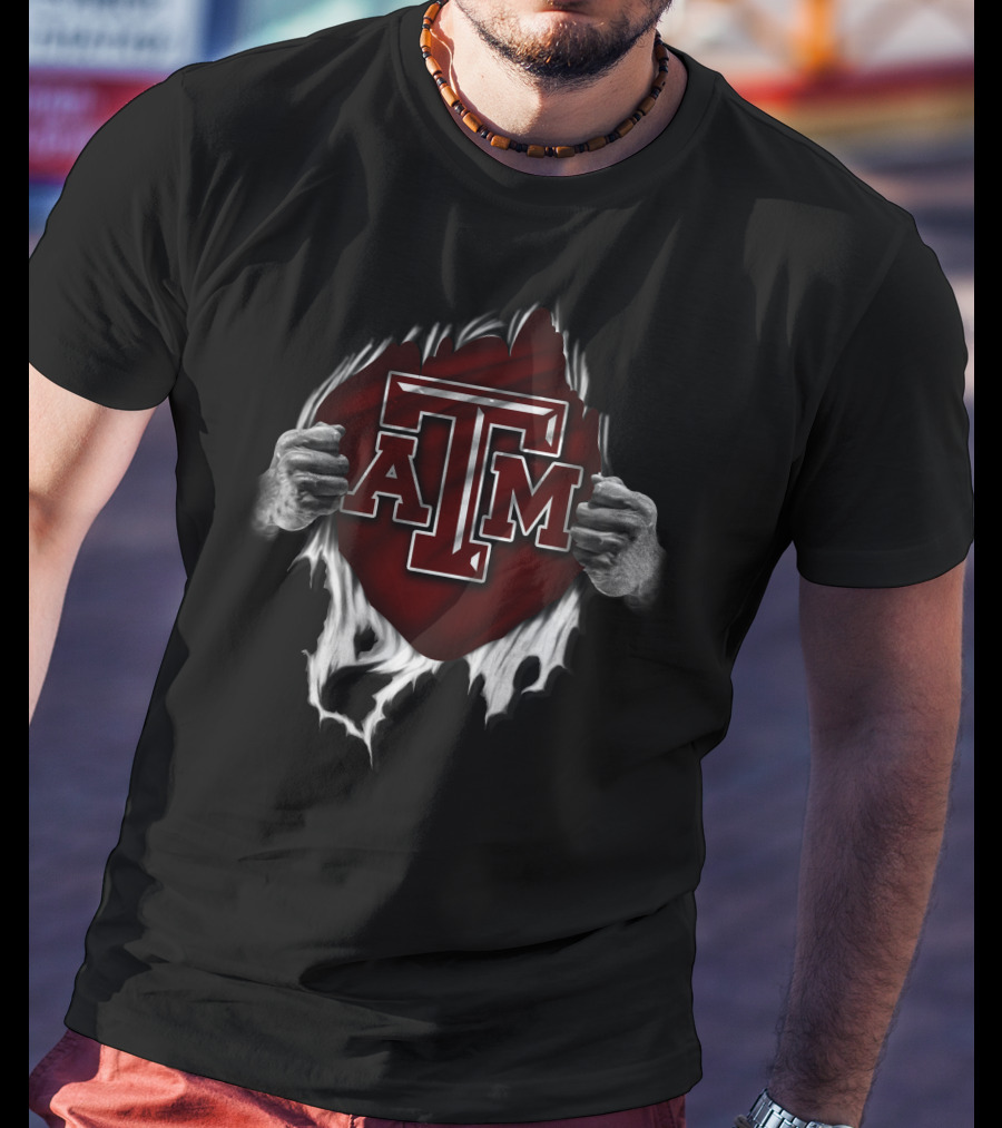 Texas A&M Aggies Ripped T-Shirt