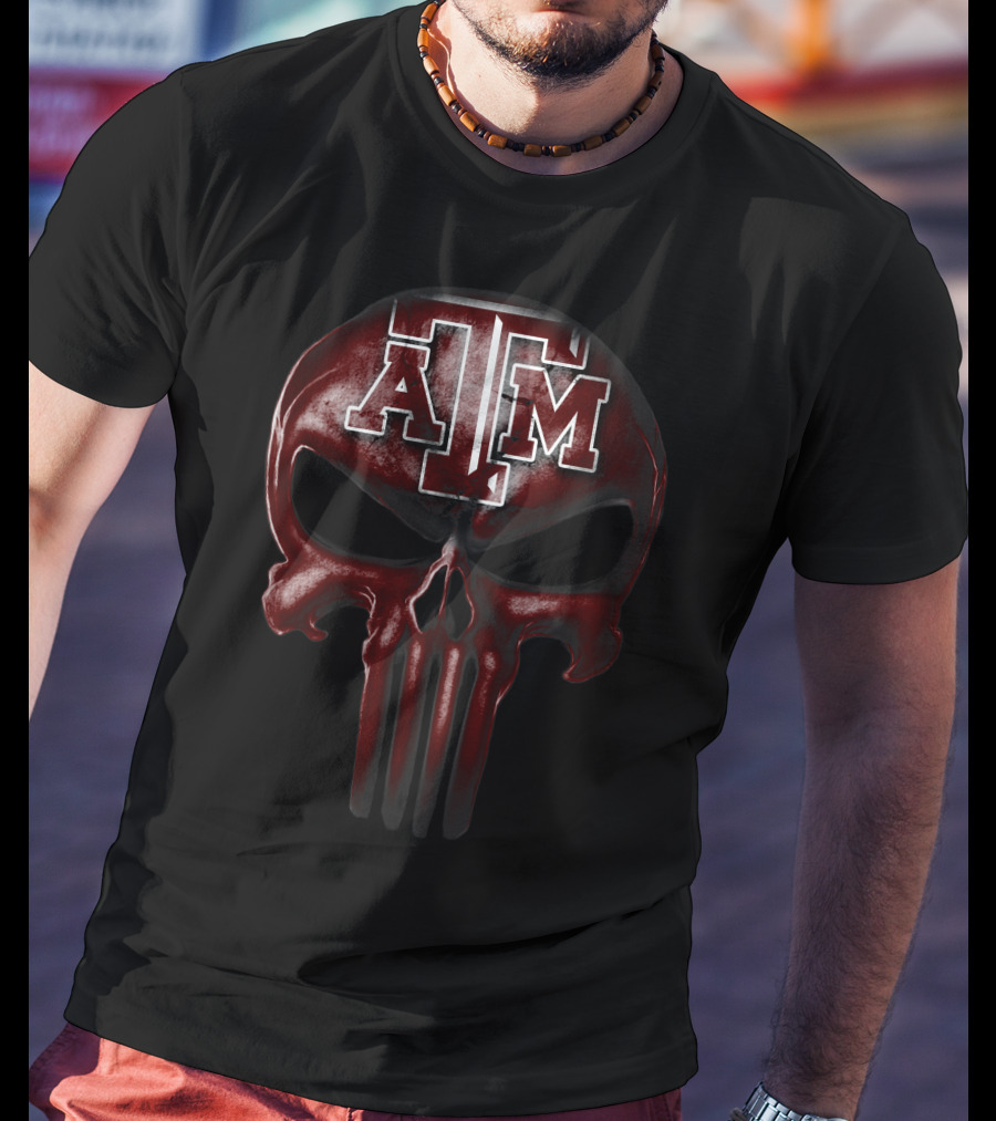Texas A&M Aggies Skull T-Shirt