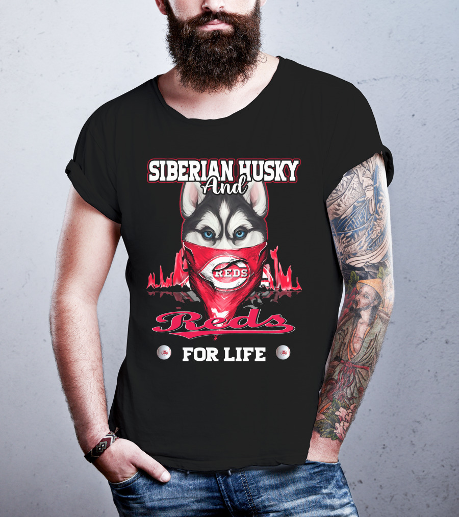 Siberian Husky And Reds For Life T-Shirt