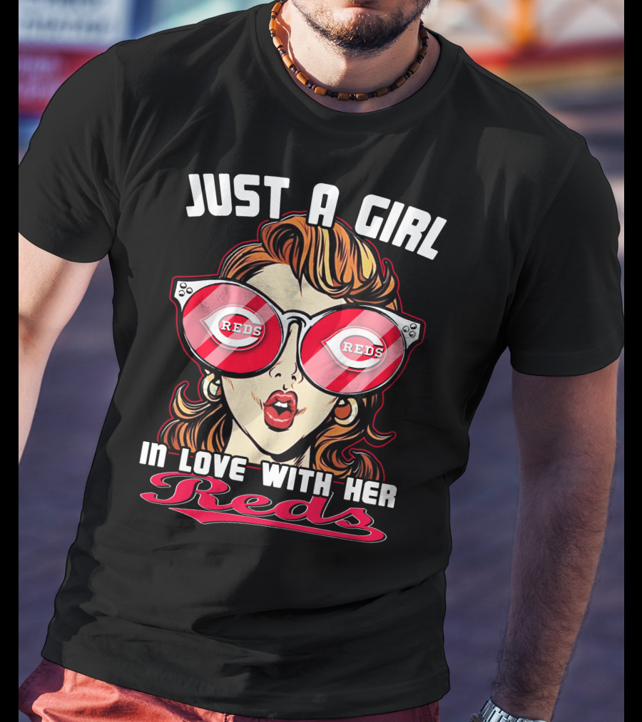 Just A Girl In Love With Her Reds T-Shirt