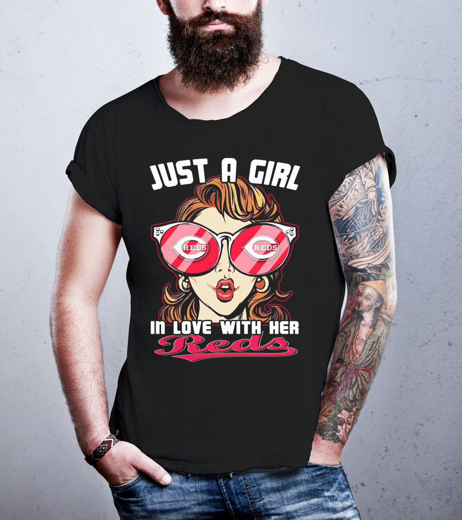 Just A Girl In Love With Her Reds T-Shirt