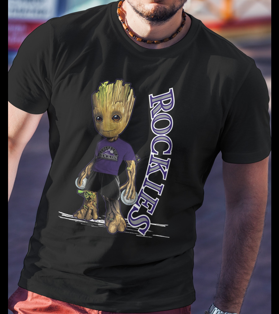 Groot Colorado Rockies Rockies T-Shirt