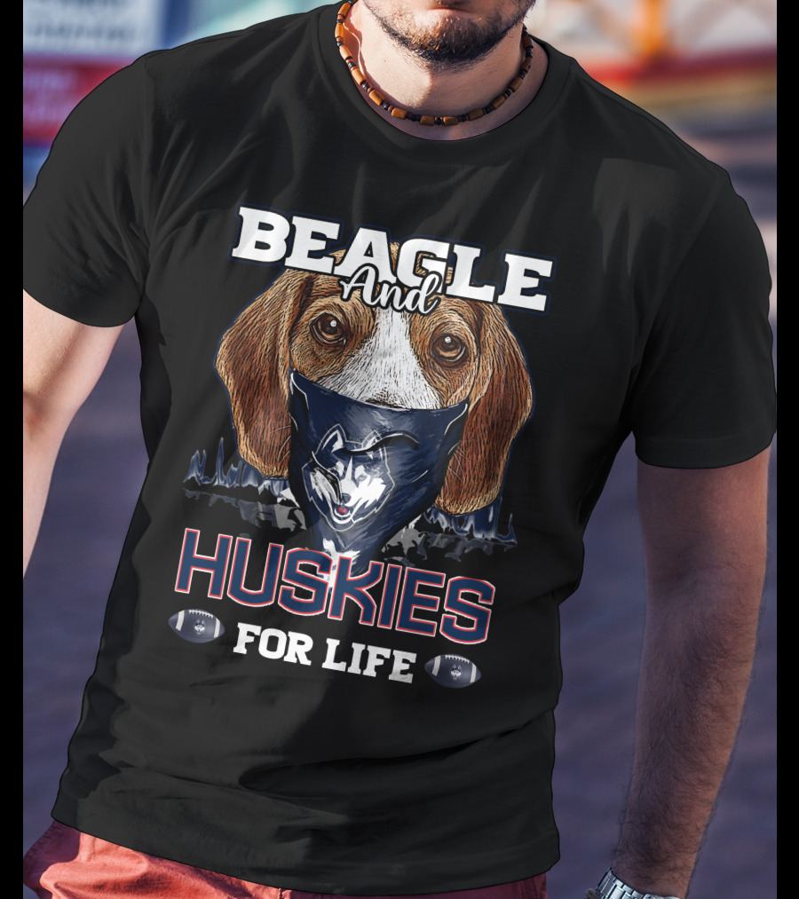 Beagle And Huskies For Life T-Shirt