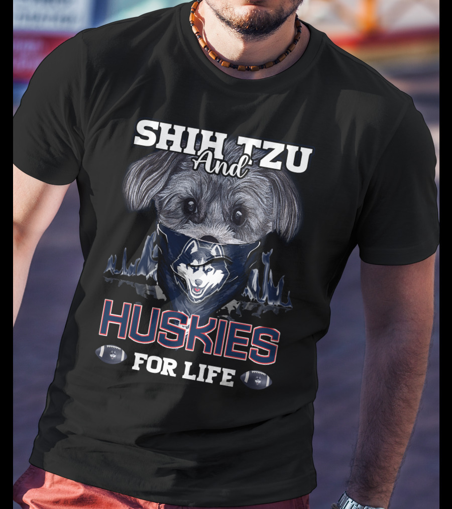 Shih Tzu And Huskies For Life T-Shirt