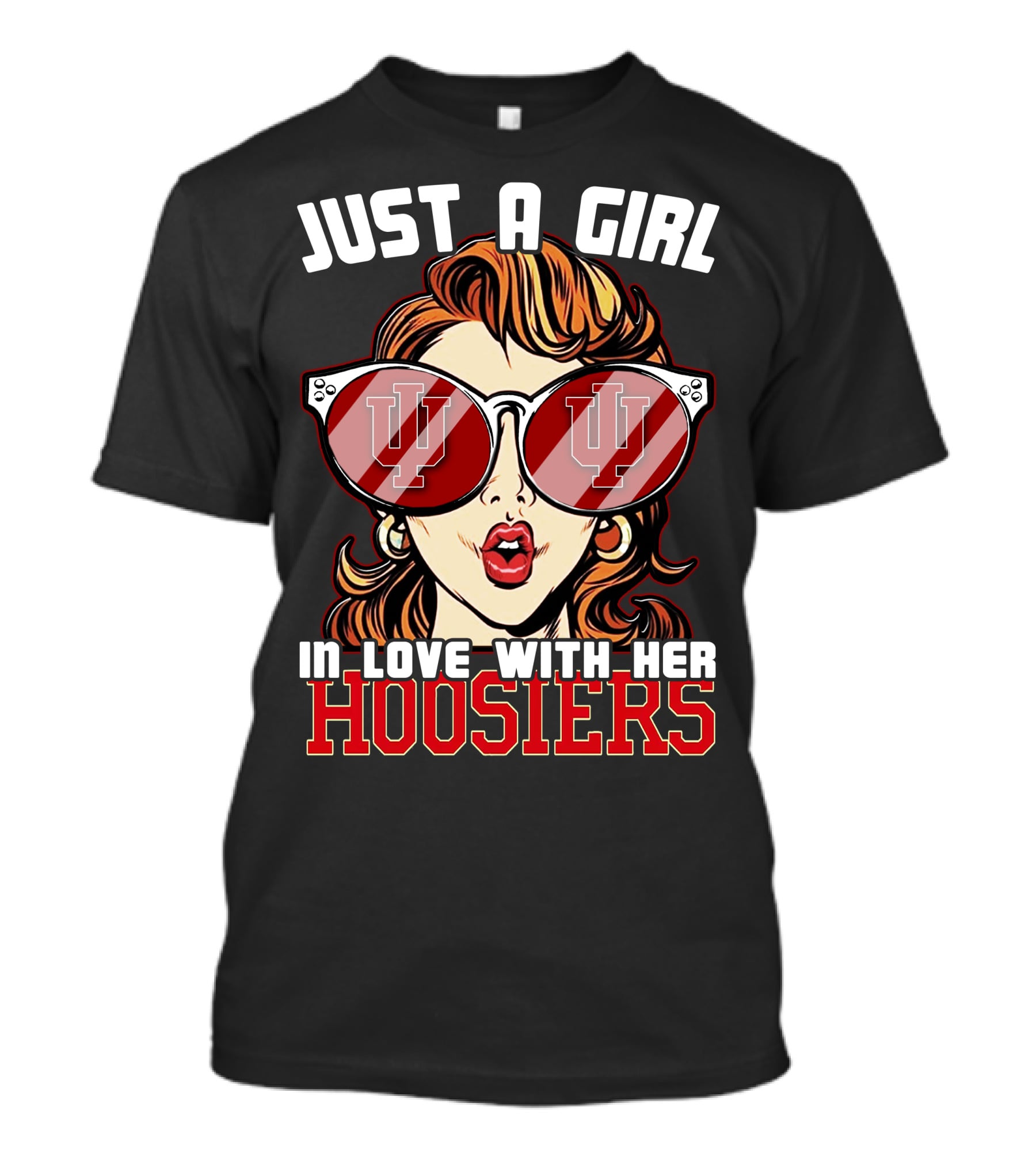 Just A Girl In Love With Her Hoosiers T-Shirt