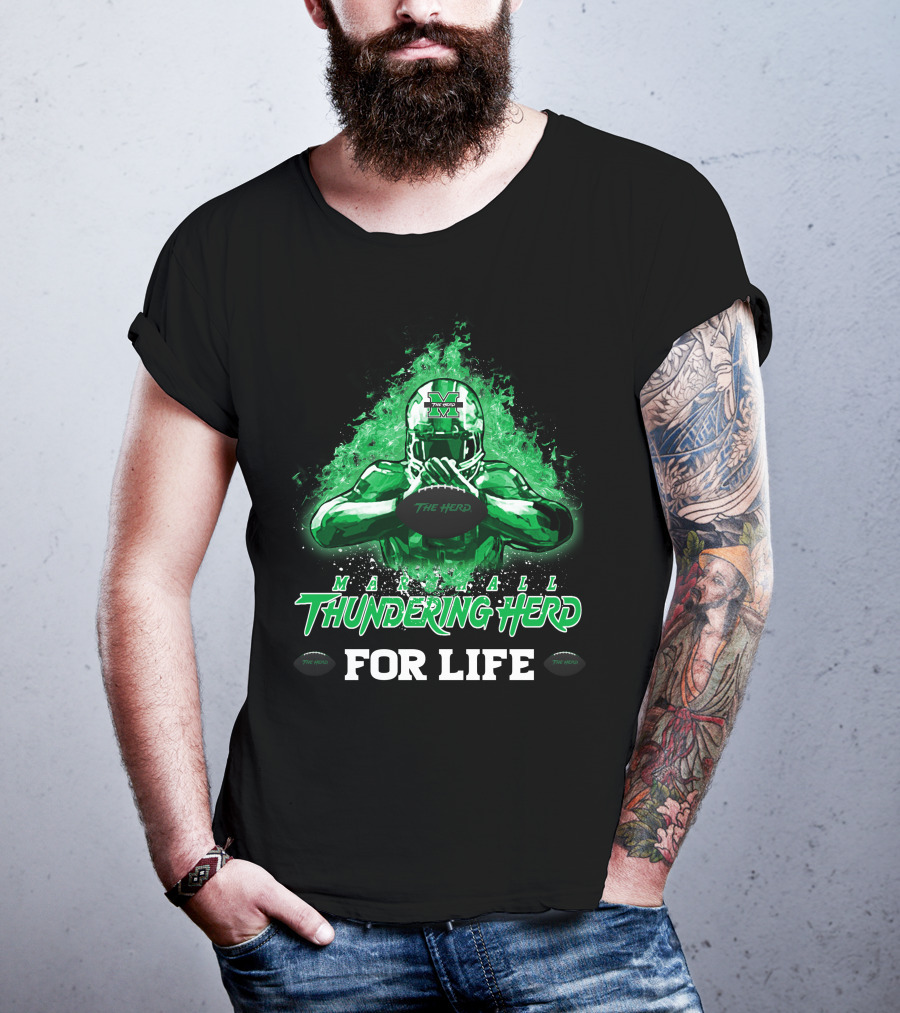 Marshall Thundering Herd The Herd For Life T-Shirt