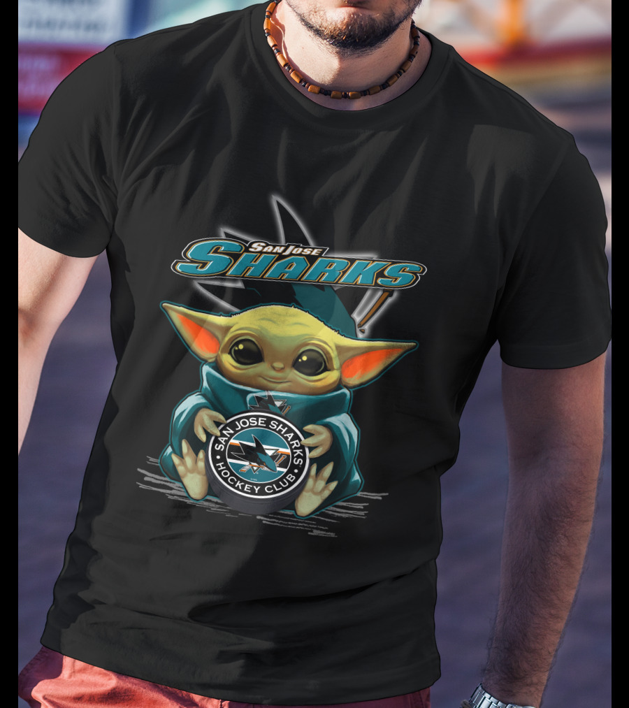 San Jose Sharks Hockey Club Yoda T-Shirt