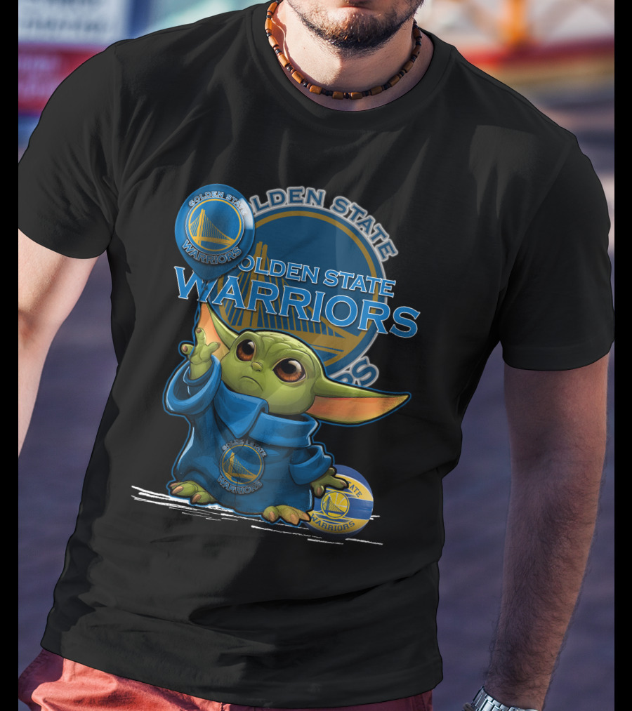 Golden State Warriors Yoda Jedi Fan T-Shirt