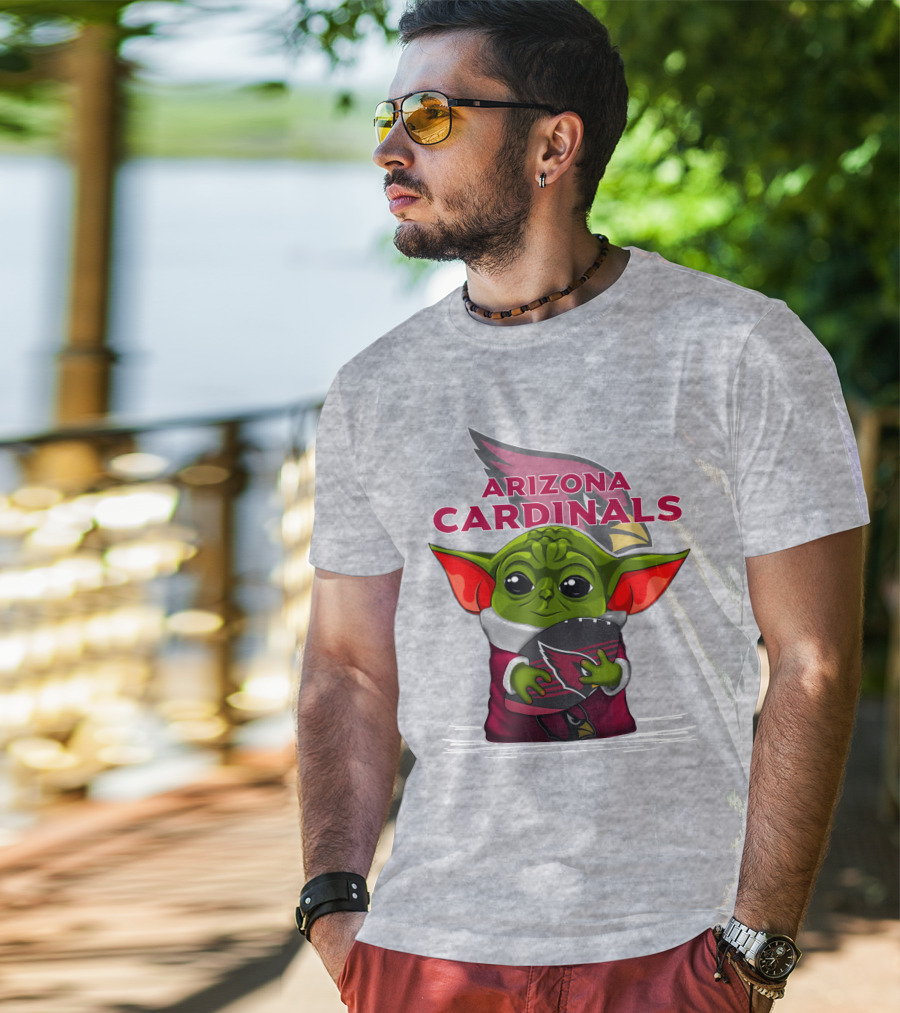 Arizona Cardinals Yoda Football Fan T-Shirt
