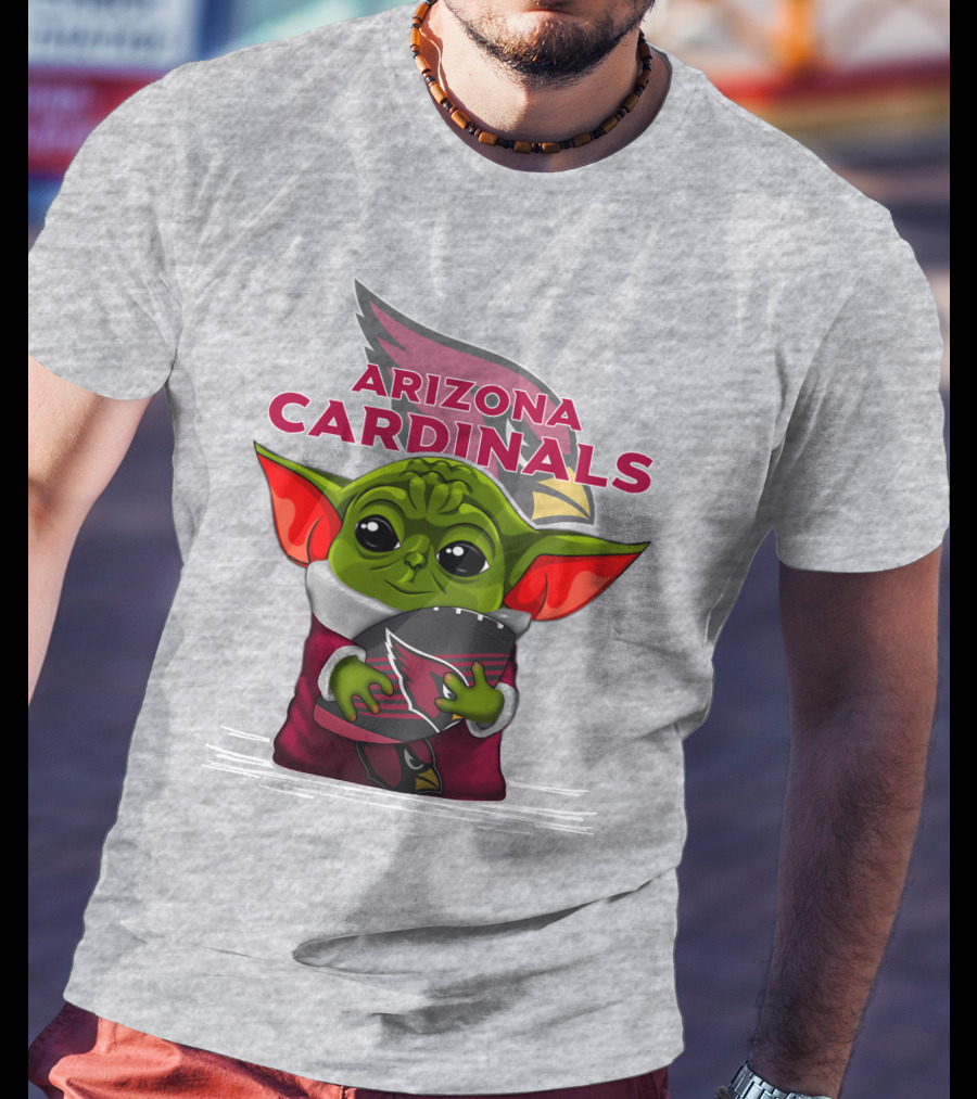 Arizona Cardinals Yoda Football Fan T-Shirt