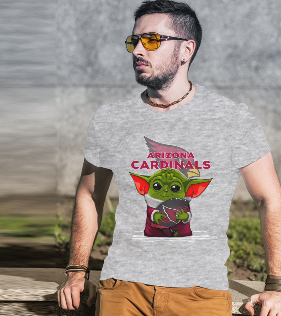 Arizona Cardinals Yoda Football Fan T-Shirt
