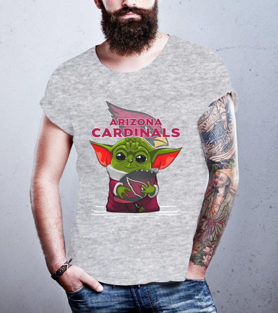 Arizona Cardinals Yoda Football Fan T-Shirt