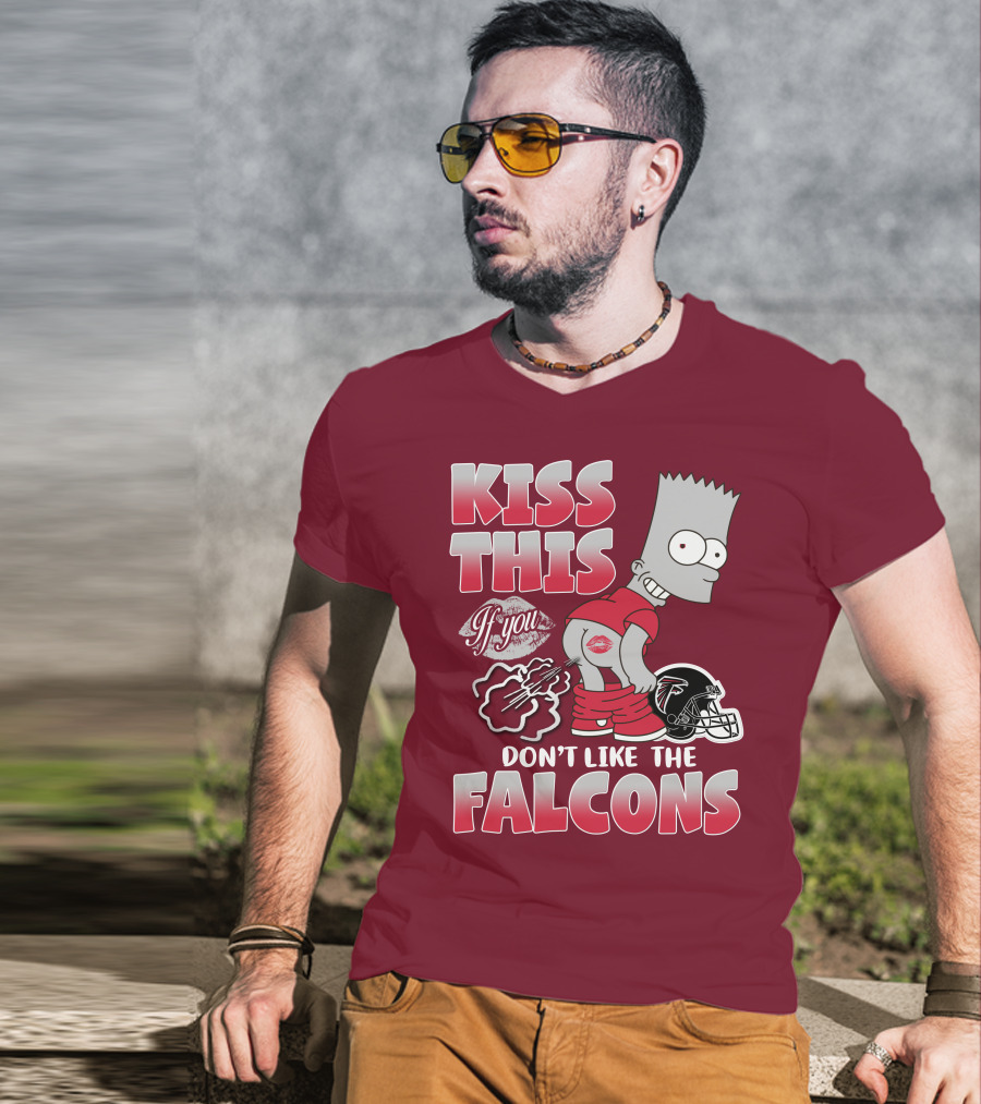 Kiss This If You Don’t Like The Atlanta Falcons 37 T-Shirt