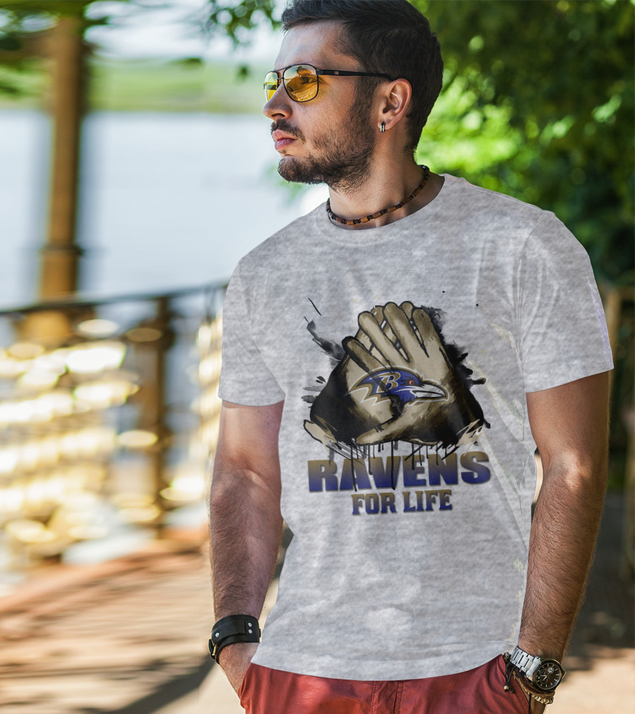 Ravens For Life Baltimore 28 T-Shirt