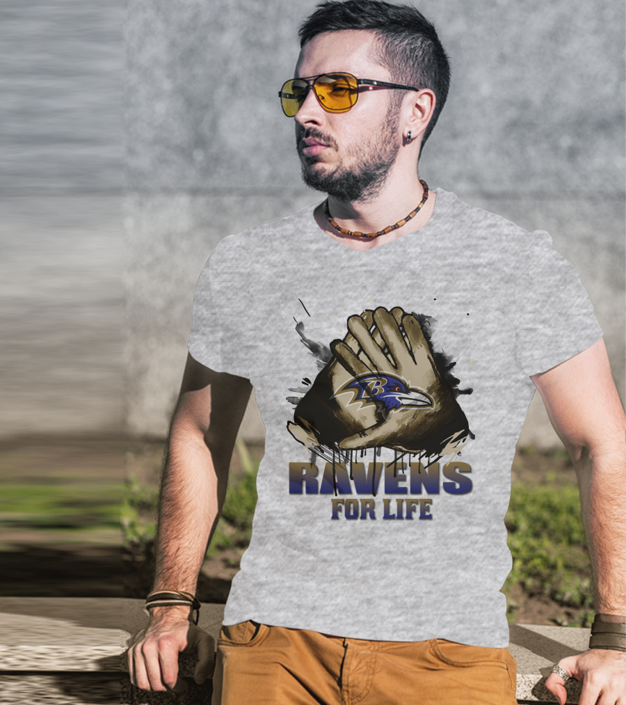 Ravens For Life Baltimore 28 T-Shirt