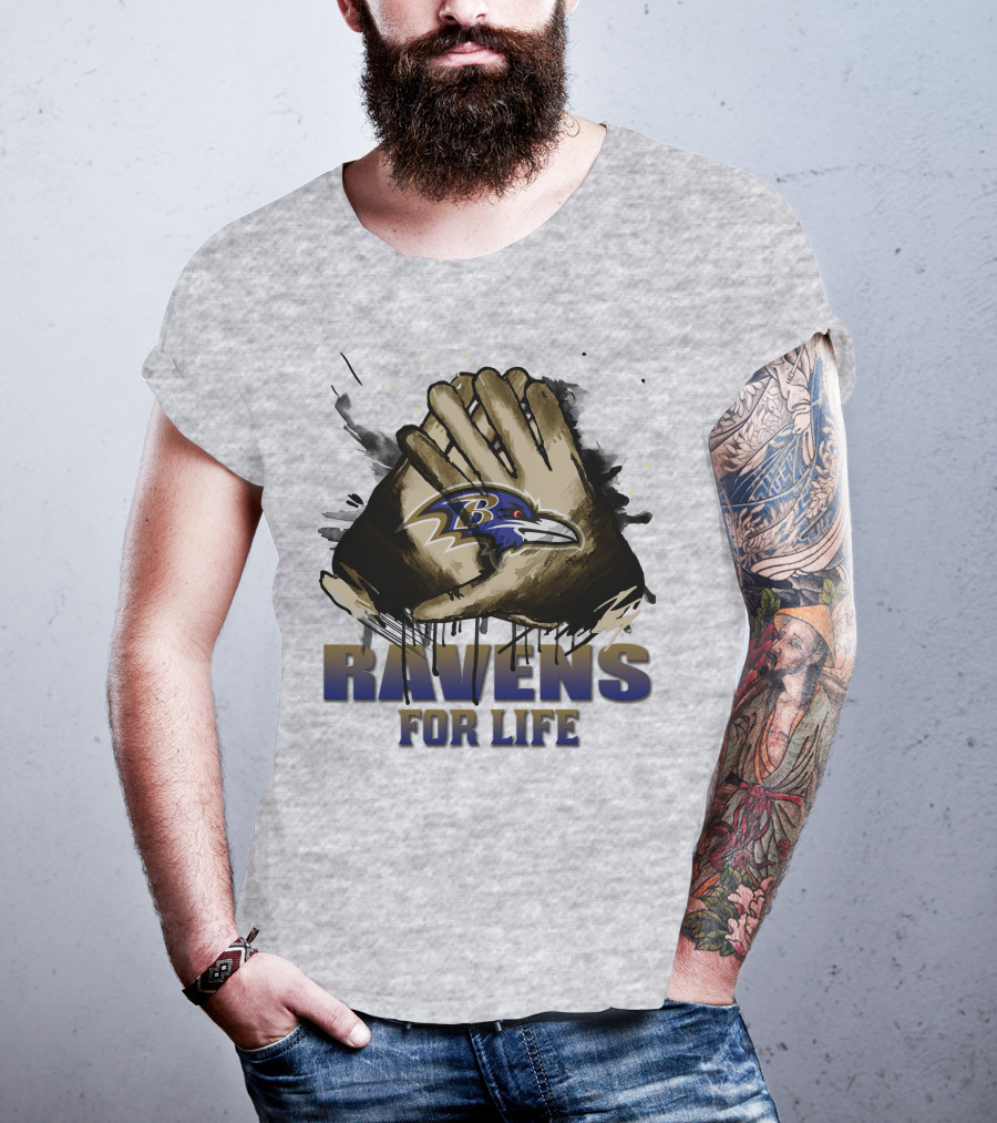 Ravens For Life Baltimore 28 T-Shirt