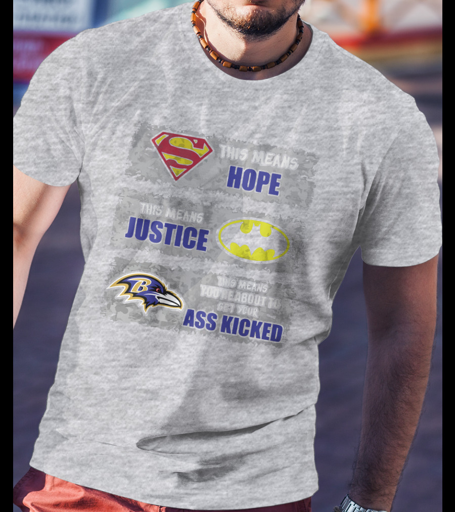 Baltimore Ravens This Means You’re About To Get Your Ass Kicked T-Shirt