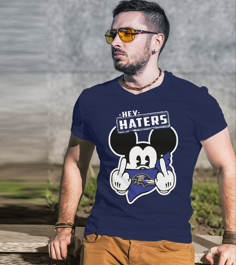 Hey Haters Mick V2 Baltimore Ravens T-Shirt