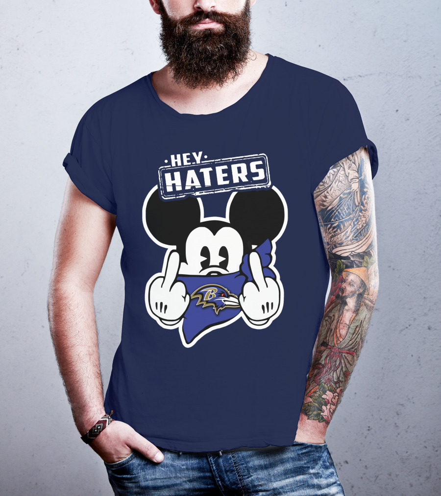 Hey Haters Mick V2 Baltimore Ravens T-Shirt