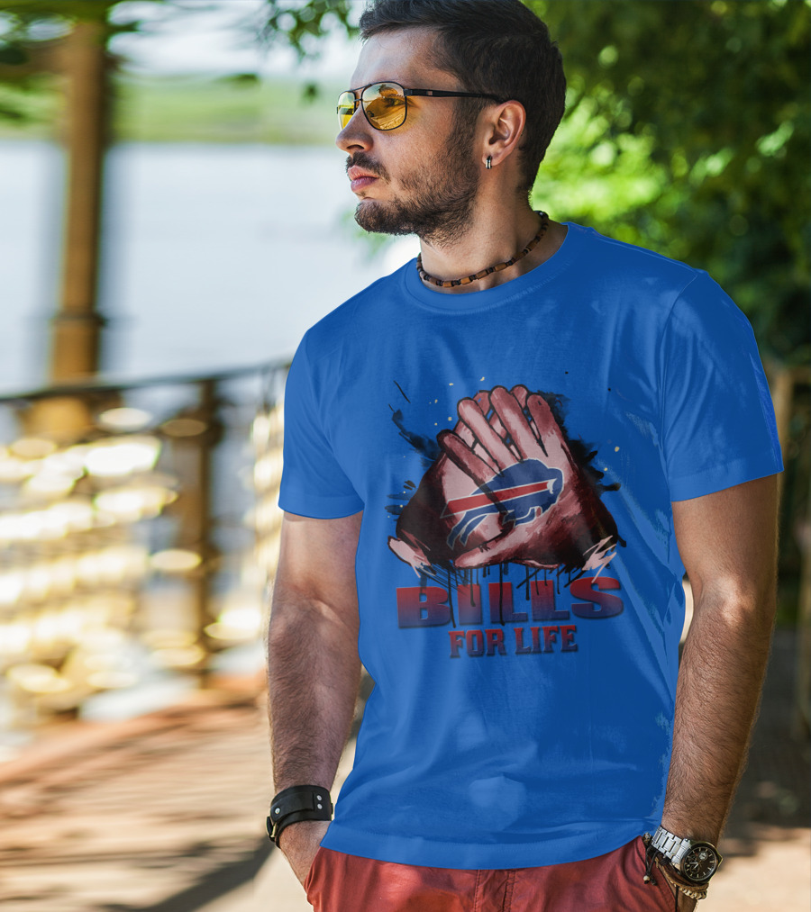 Buffalo Bills For Life Fan Spirit T-Shirt
