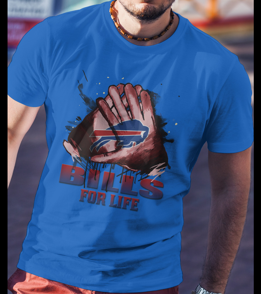 Buffalo Bills For Life Fan Spirit T-Shirt