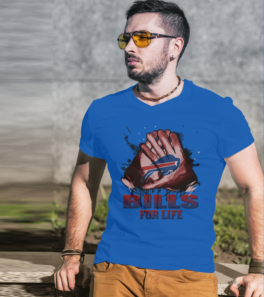 Buffalo Bills For Life Fan Spirit T-Shirt