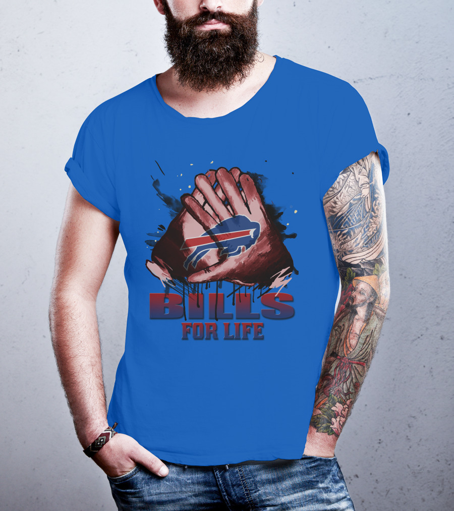 Buffalo Bills For Life Fan Spirit T-Shirt