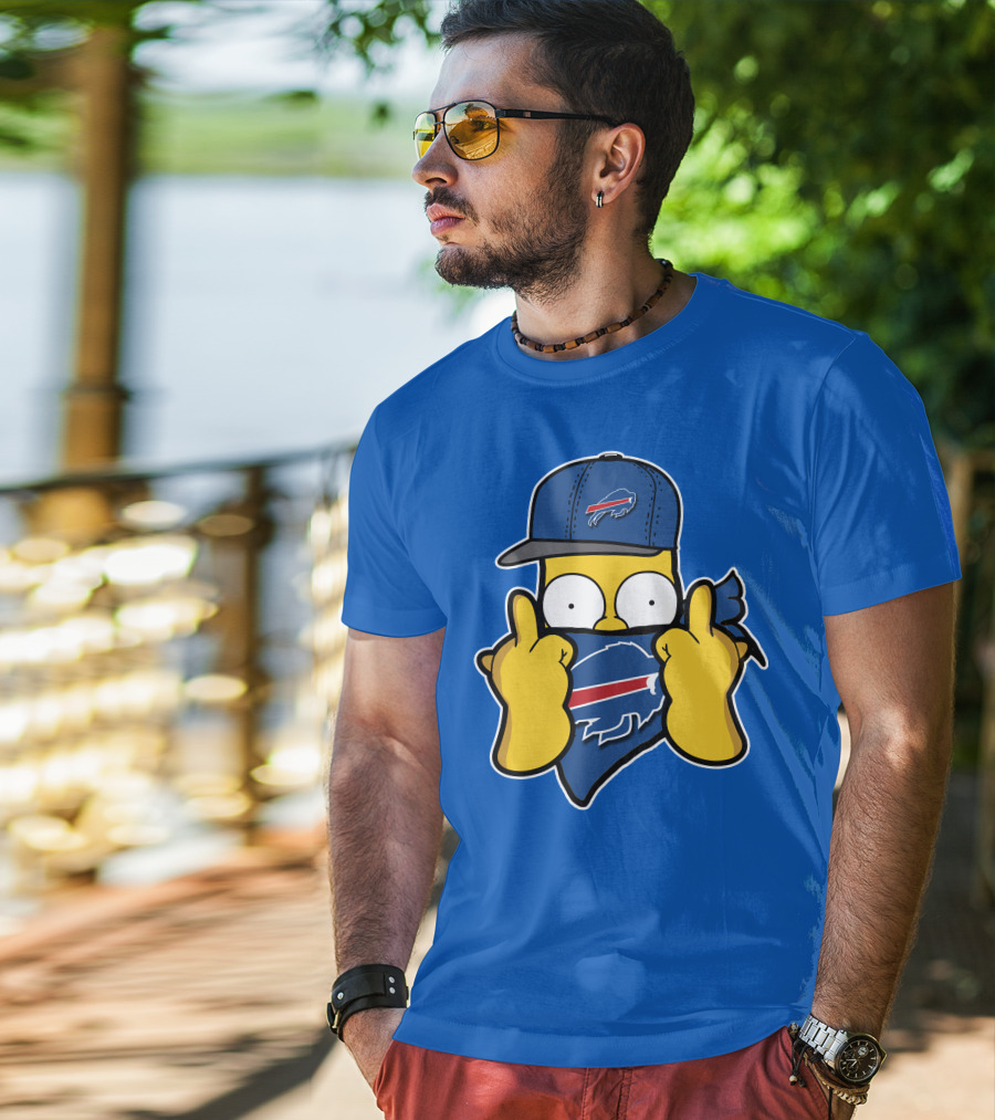 Buffalo Bills Homer Simpson T-Shirt